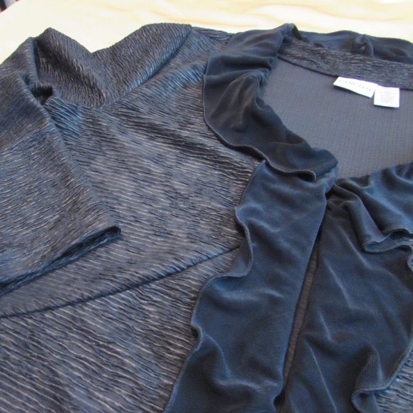 Chico's Blazer Ruffle Front - Picture 16 of 16